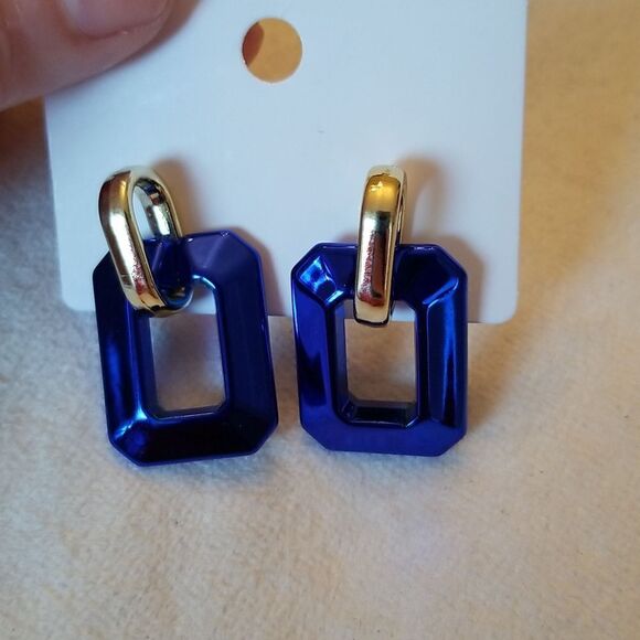 3 pair earrings bright colorful - Picture 3 of 9